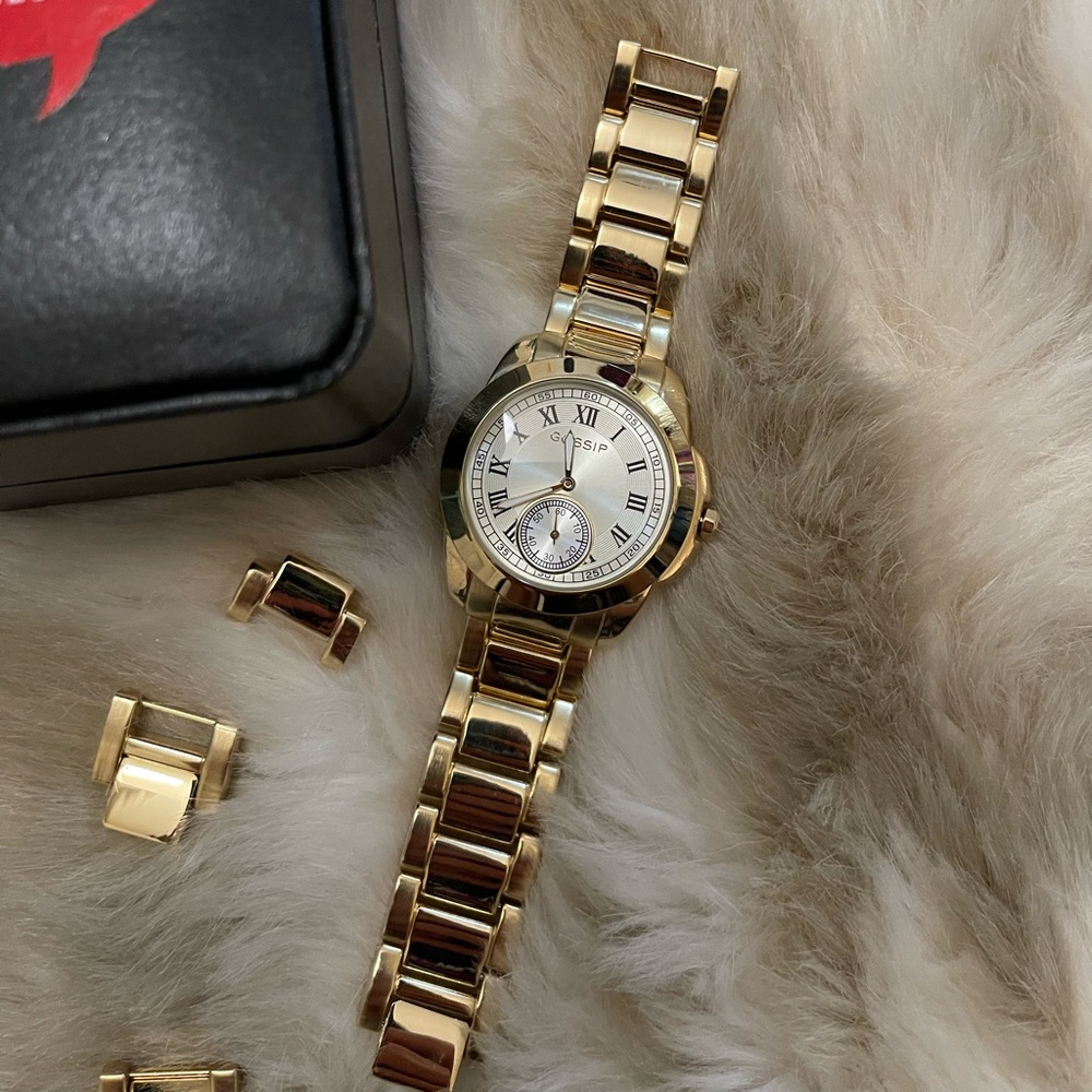 Gossip gold metal men’s watch